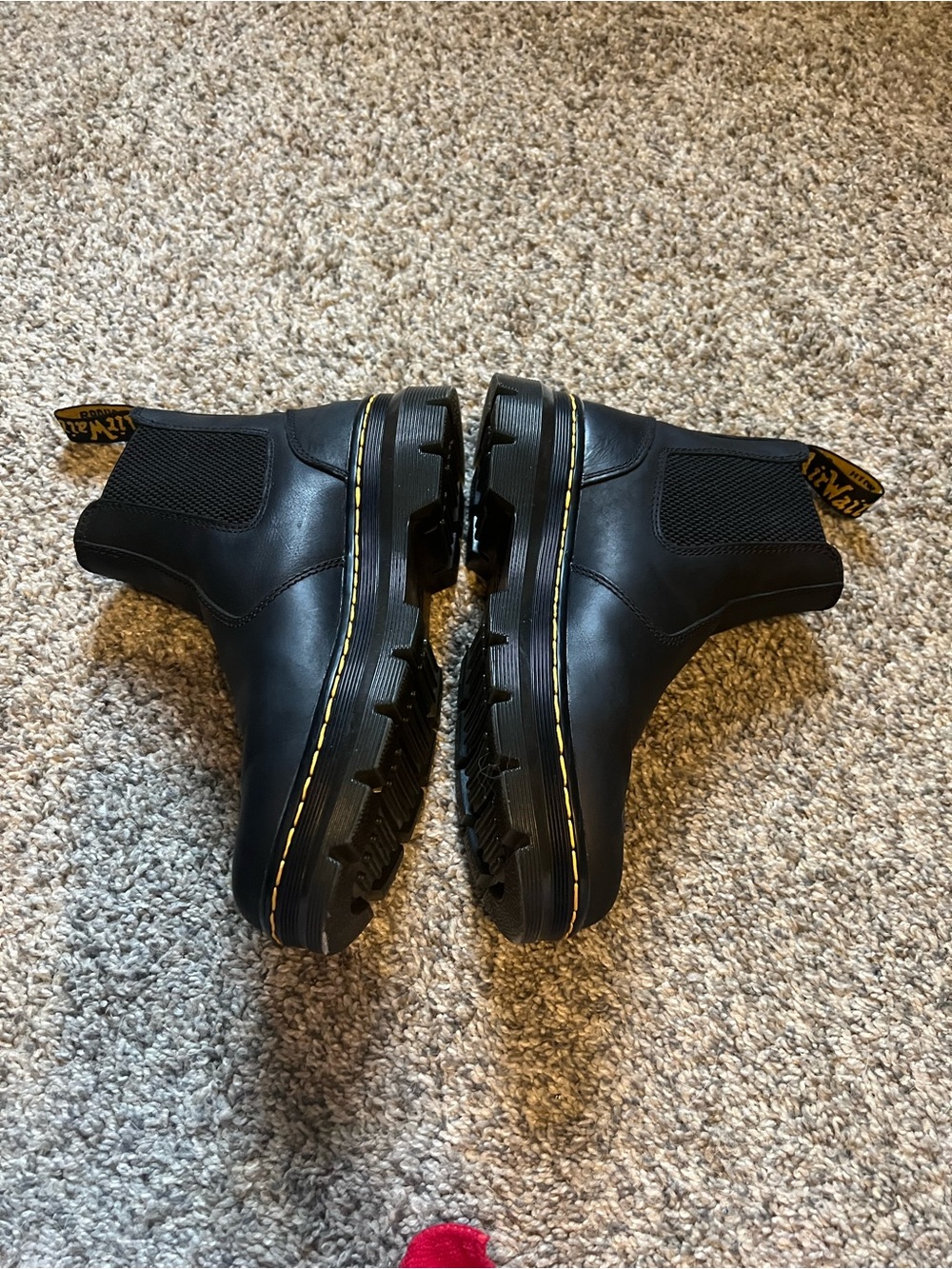 Dr. Marten Black Lug Sole Boots
